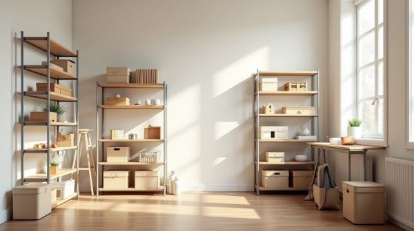 Optimiser l'espace de votre garde-meuble pour un rangement efficace